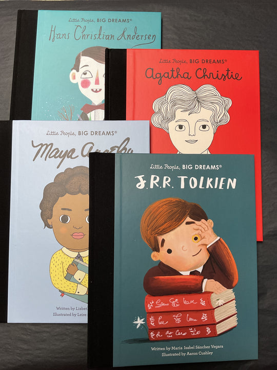 Little People Big Dreams Bundle x 4 |  #7 Writer Bundle