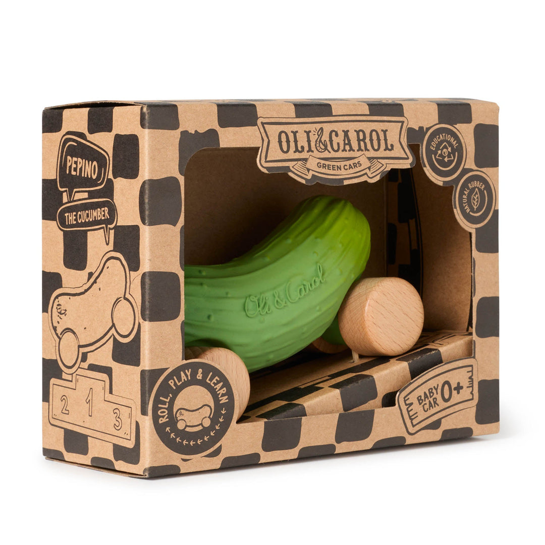Oli & Carol Pepino the Cucumber Car