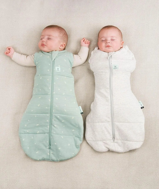 ErgoPouch - Organic Cocoon Swaddle Sleeping Bag (Winter 2.5 TOG) - Sage