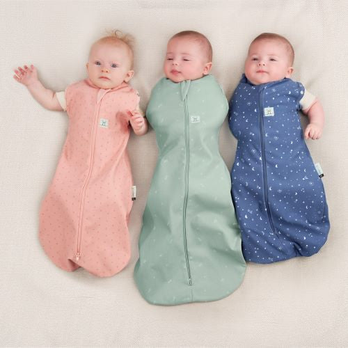 ErgoPouch - Organic Cocoon Swaddle Sleeping Bag (Summer 1.0 TOG) - Sage