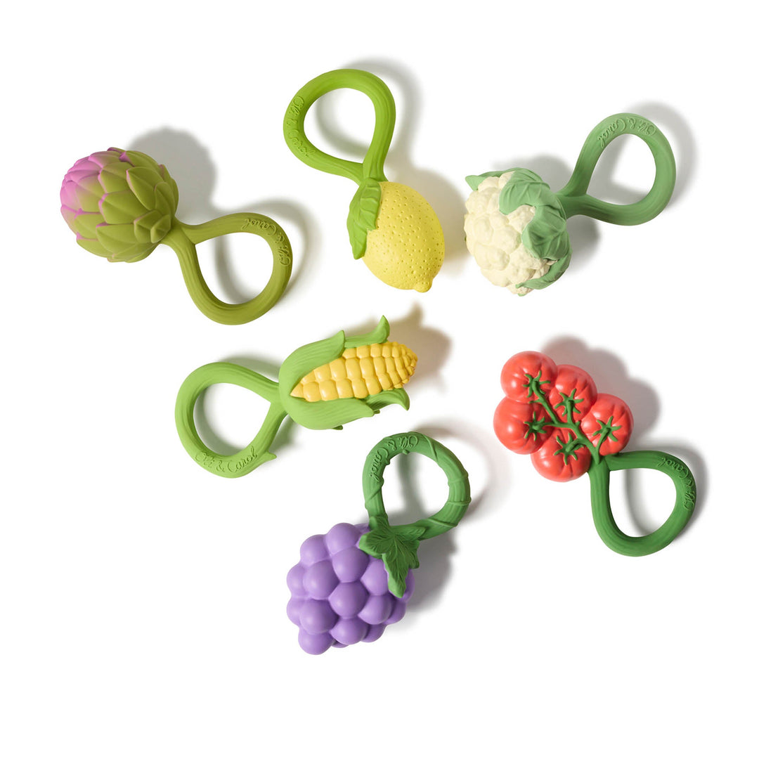 Oli & Carol Corn Rattle Toy