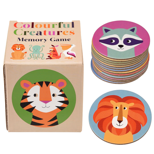 Memory Game | Colourful Creatures