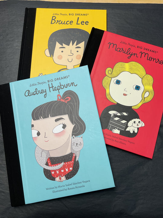 Little People Big Dreams Bundle x 3 |  #20 Stars of the Big Screen Bundle