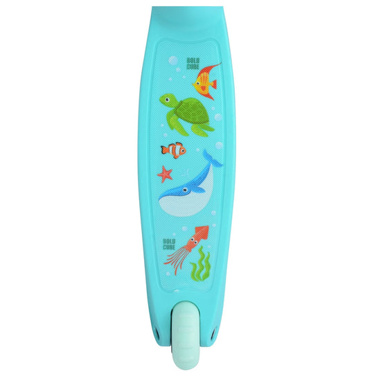 Teeny Fold 3 Wheel Scooter - Ocean
