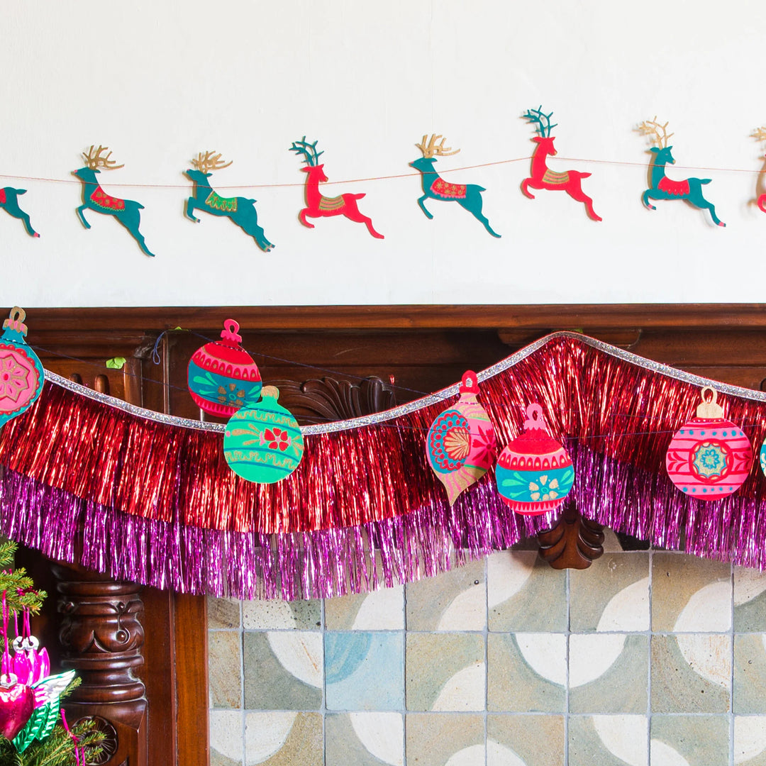 Recycled Paper Garland | Bauble