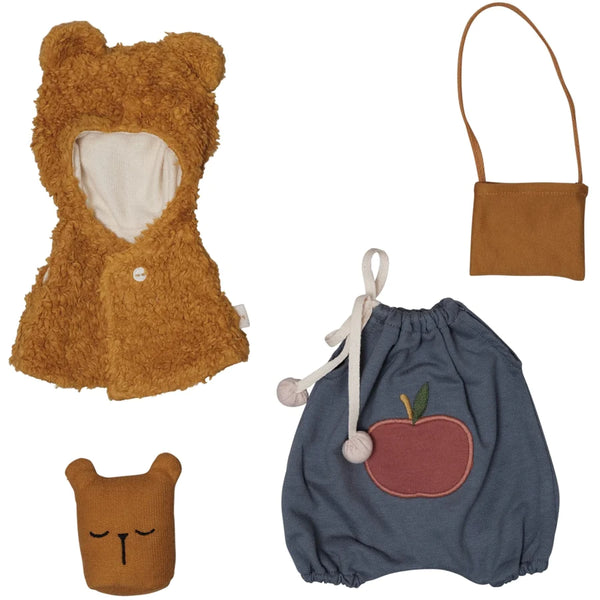 Doll Clothes Set | Bear Cape