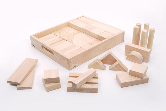 Wooden Jumbo Block Set | Natural