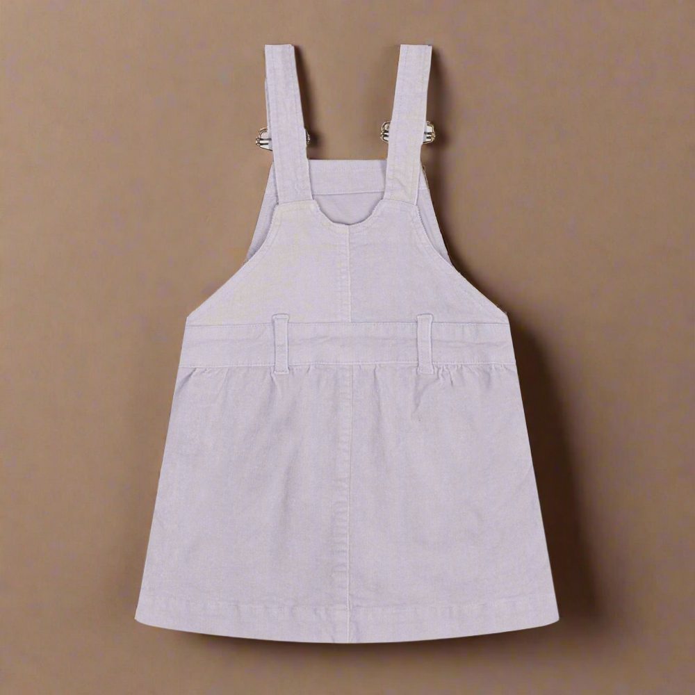 Reserve of light grey corduroy dress