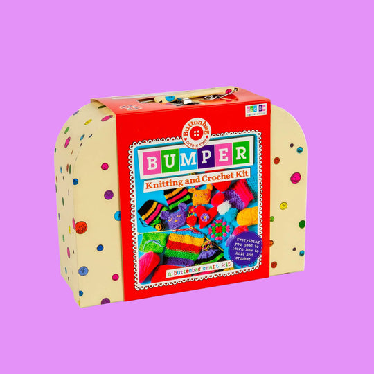 Bumper Knitting & Crochet Kit - Buttonbag