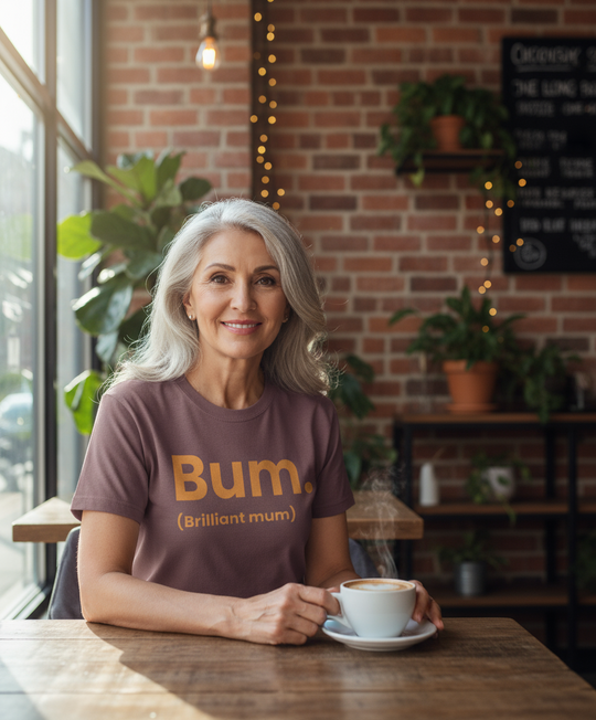Organic Premium Adult T-Shirt - Bum (Brilliant Mum)