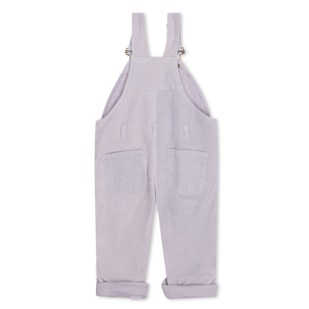 Dotty Dungarees | Corduroy Dungarees - Fog