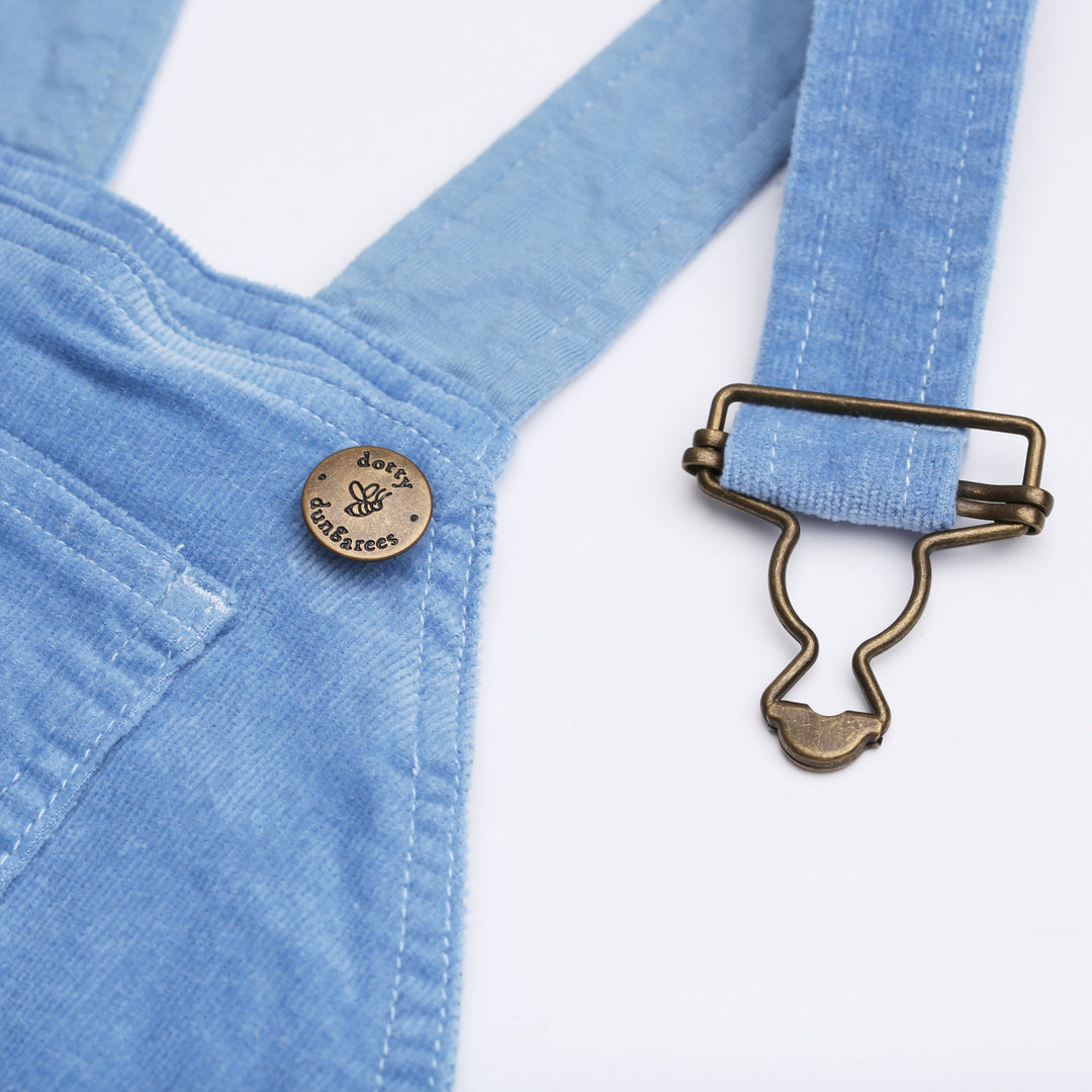 Dotty Dungarees | Dungarees - Forget-Me-Not