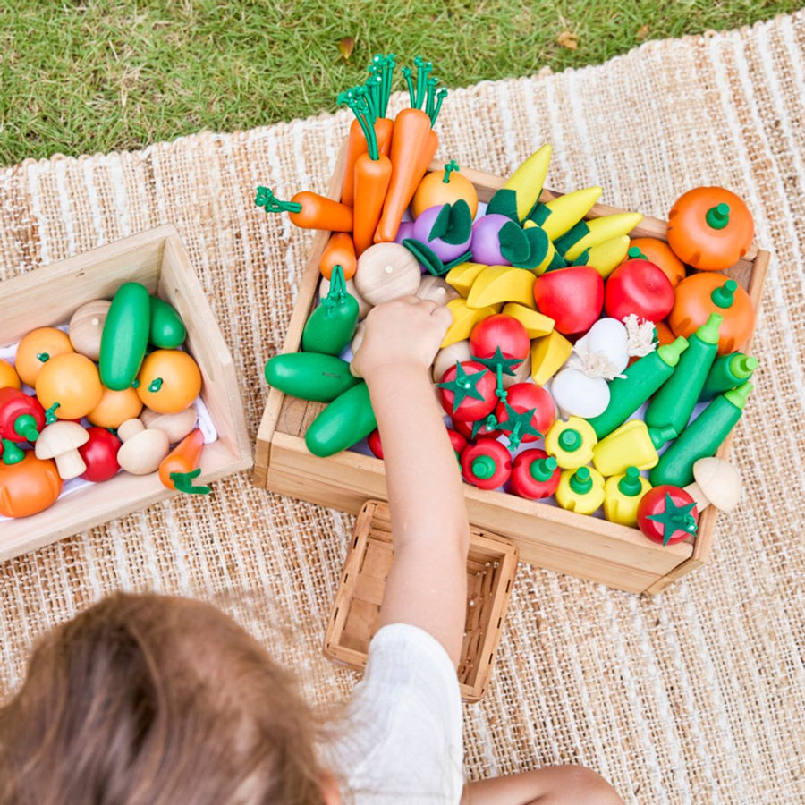 Plan Toys Fresh Produce Set A (Apple, Orange & Banana)