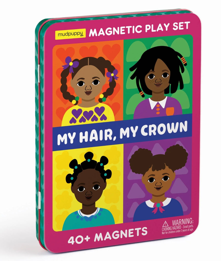 Magnetic Play Set | My Hair, My Crown - Moo Like a Monkey
