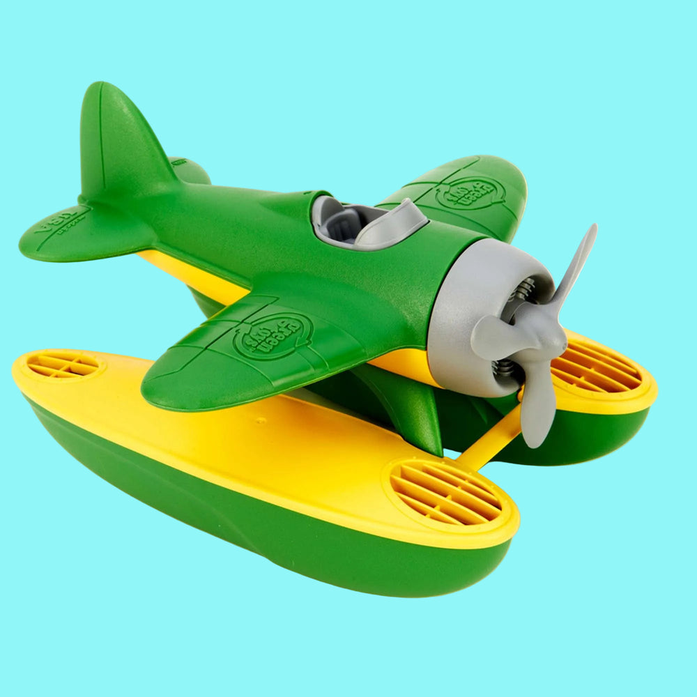 Seaplane Bath Toy - Green