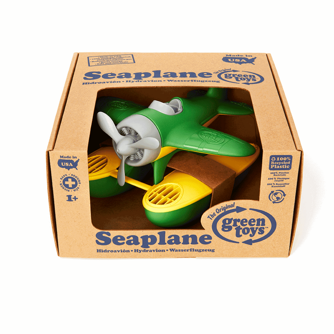 Seaplane Bath Toy - Green