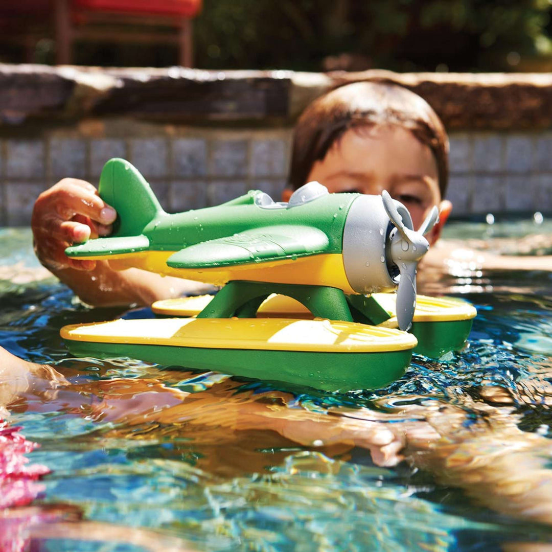 Seaplane Bath Toy - Green