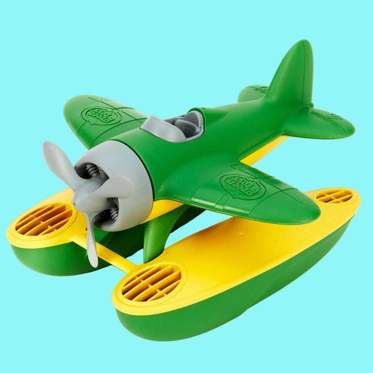 Seaplane Bath Toy - Green