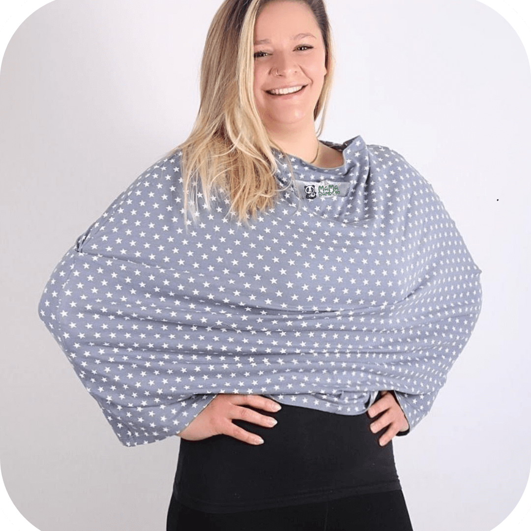 Mama Bamboo Cotton 4in1 Breastfeeding Cover