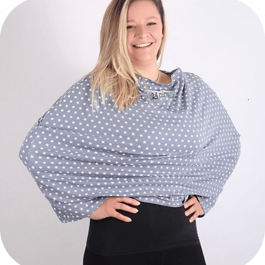 Mama Bamboo Cotton 4in1 Breastfeeding Cover