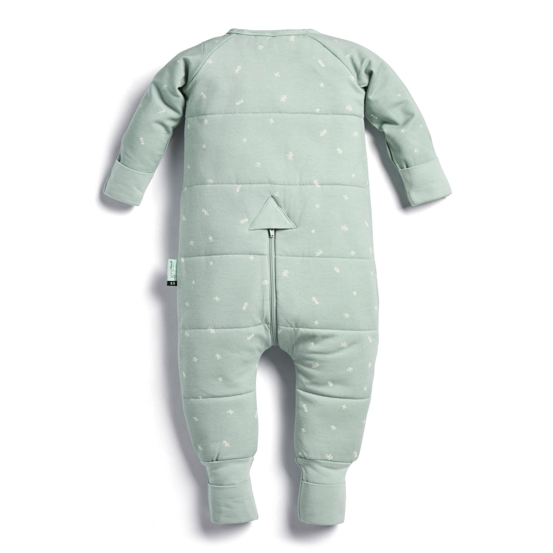 ErgoPouch - Organic Long-Sleeved Sleep Onesie (Winter 2.5 TOG) - Sage