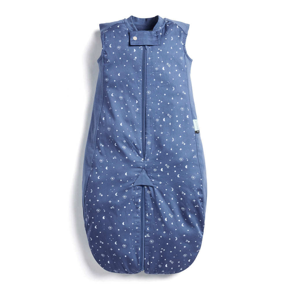 ErgoPouch - Organic 2-in-1 Sleeping Suit Bag (Summer 0.3 TOG) - Night Sky