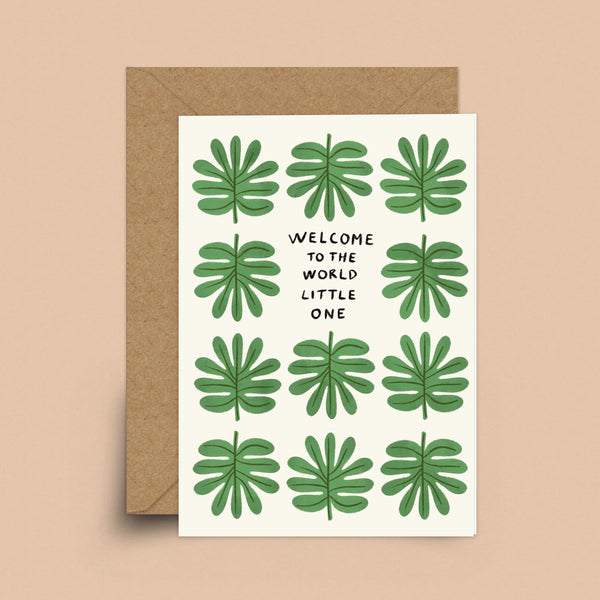 Sakina Card | New Baby Leaf