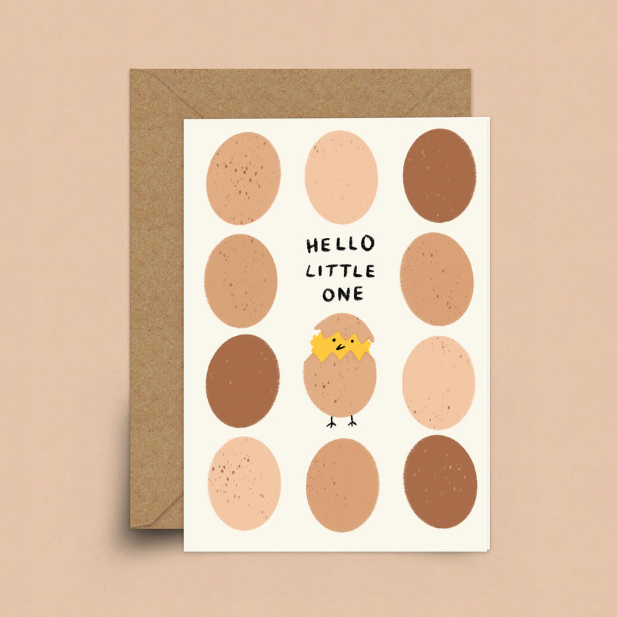 Sakina Card | New Baby Egg - Moo Like a Monkey