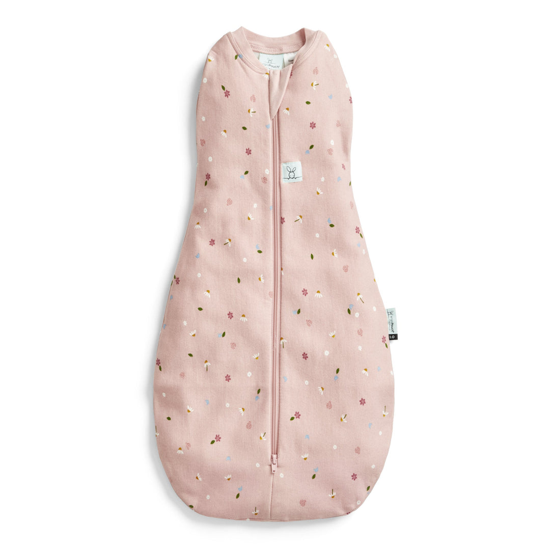 ErgoPouch - Organic Cocoon Swaddle Sleeping Bag (Summer 0.2 TOG) - Daisies