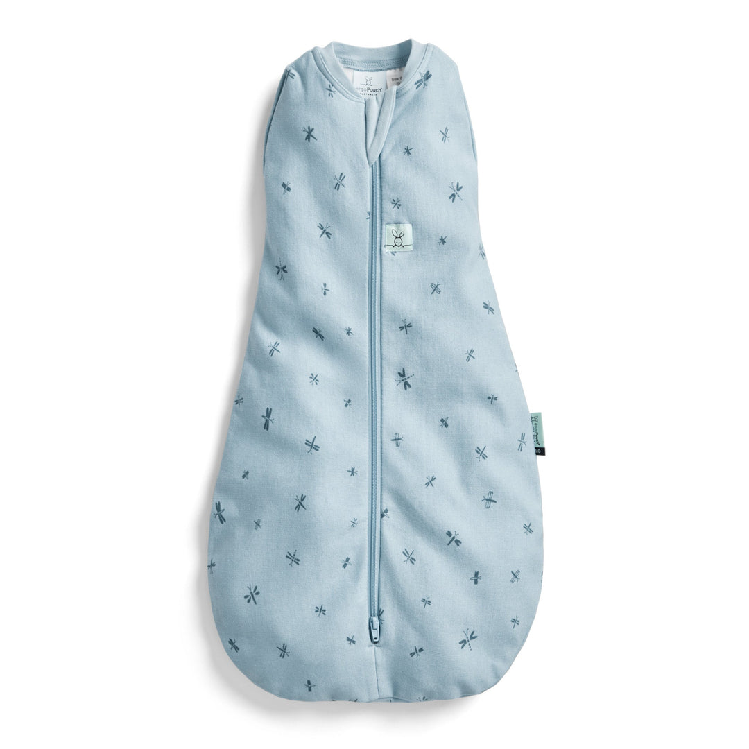 ErgoPouch - Organic Cocoon Swaddle Sleeping Bag (Summer 0.2 TOG) - Dragonfly