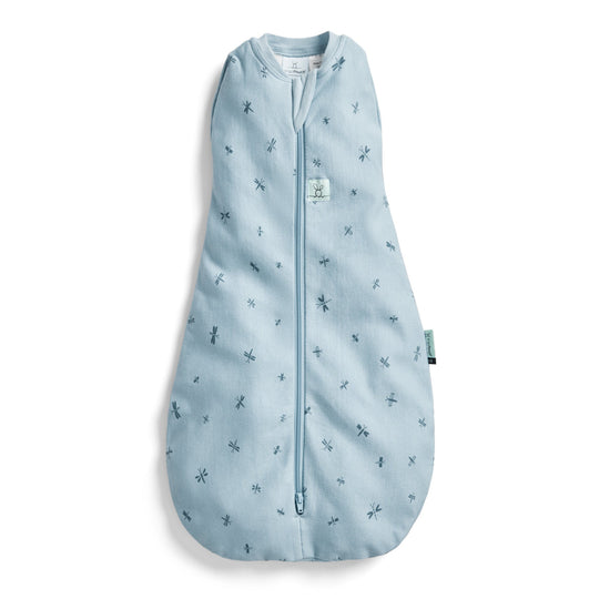 ErgoPouch - Organic Cocoon Swaddle Sleeping Bag (Summer 0.2 TOG) - Dragonfly
