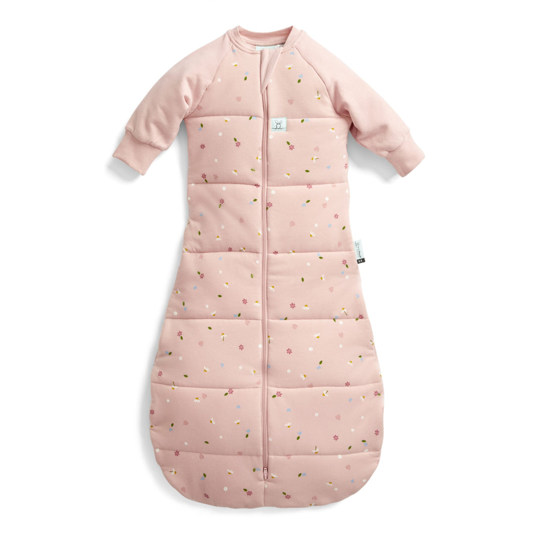 ergoPouch - Organic Winter Jersey Sleeping Bag - Daisy 3.5 TOG