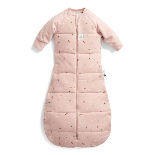 ErgoPouch - Organic Winter Jersey Sleeping Bag - Daisy - 3.5 TOG