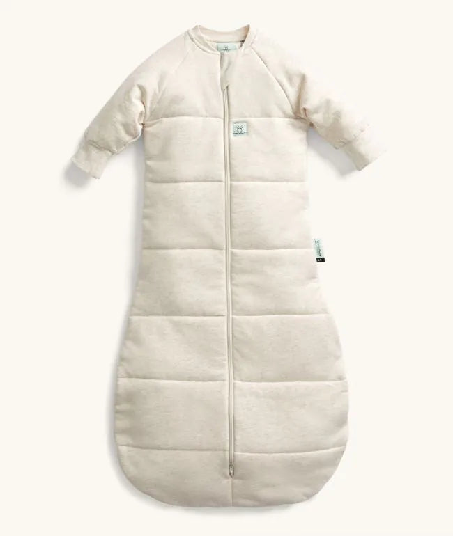 ErgoPouch - Organic Winter Long Sleeved Jersey Sleeping Bag - Oatmeal - 2.5 TOG
