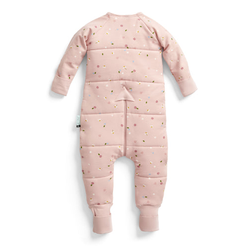 ErgoPouch - Organic Long Sleeved Sleep Onesie (Winter 2.5 TOG) - Daisies