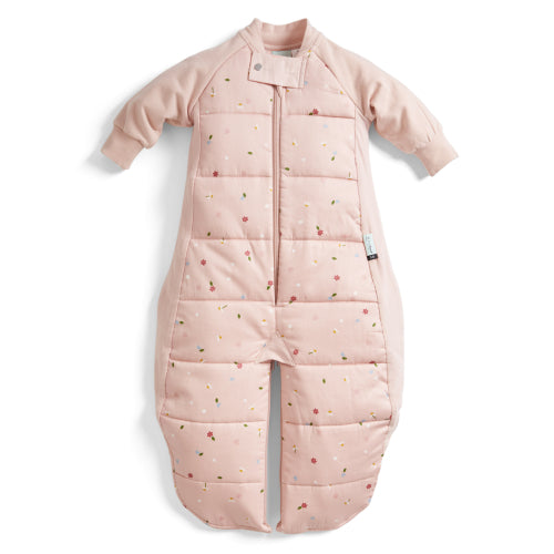 ErgoPouch - Organic Long-Sleeved 2-in-1 Sleeping Suit Bag (Winter 3.5 TOG) - Daisies