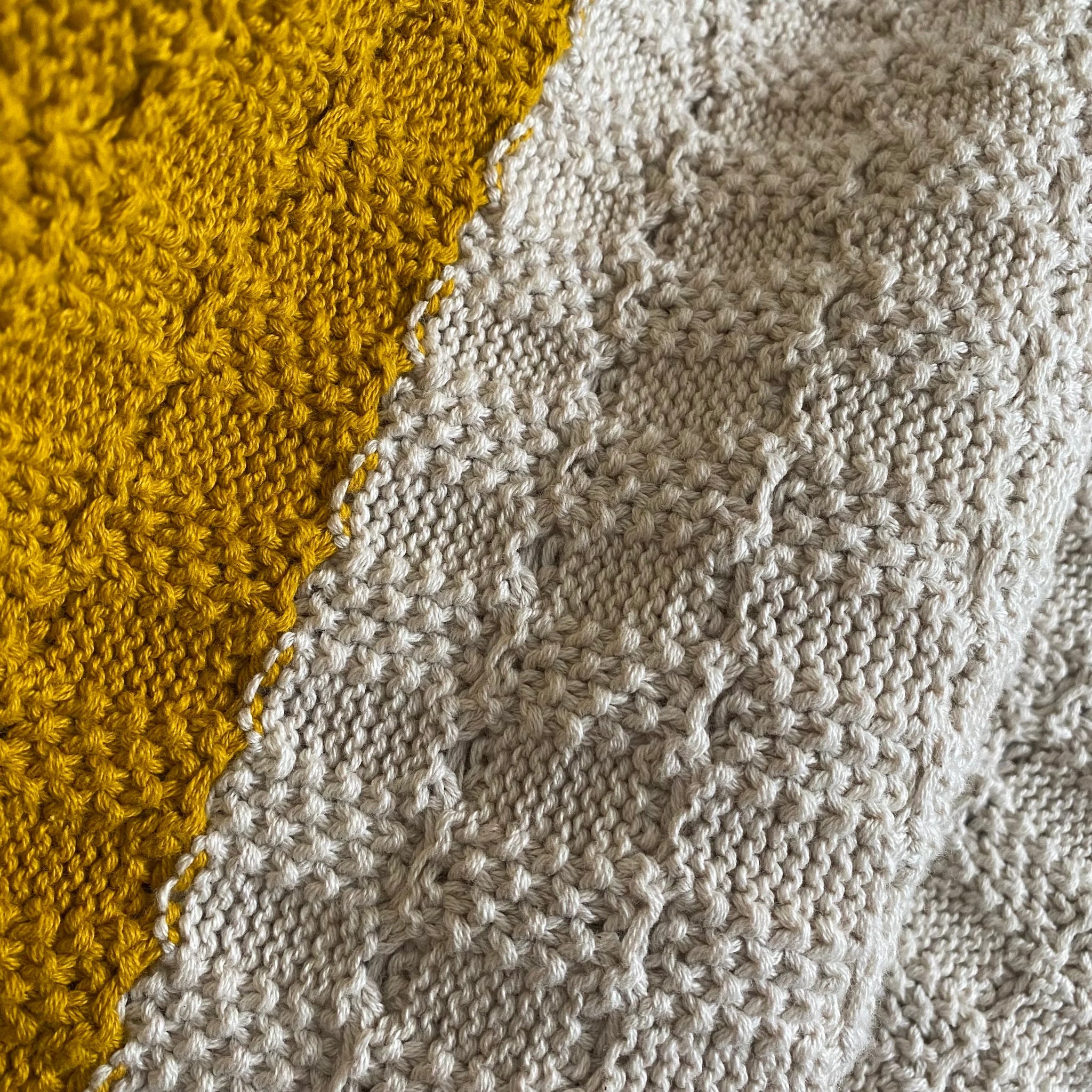 Sophie Home Baby Blanket | Citrus And Cream Textured - Moo Like a Monkey