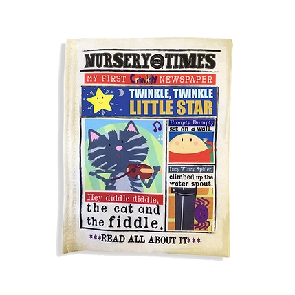 Baby Crinkly Newspaper | Nirsery Rhymes - Moo Like a Monkey