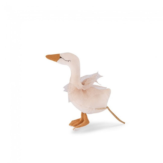 Moulin Roty | La Petite Ecole De Danse - Cream Swan Rattle