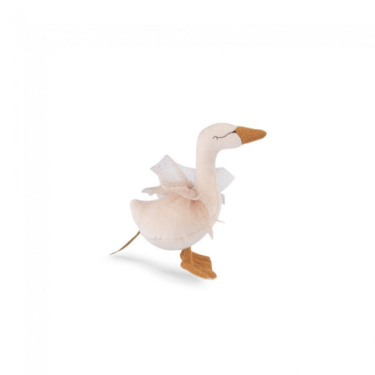 Moulin Roty | La Petite Ecole De Danse - Cream Swan Rattle