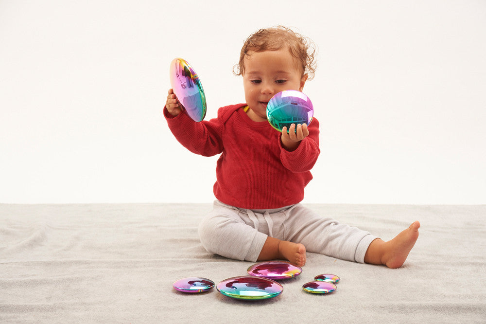 Sensory Reflective Colour Burst Buttons