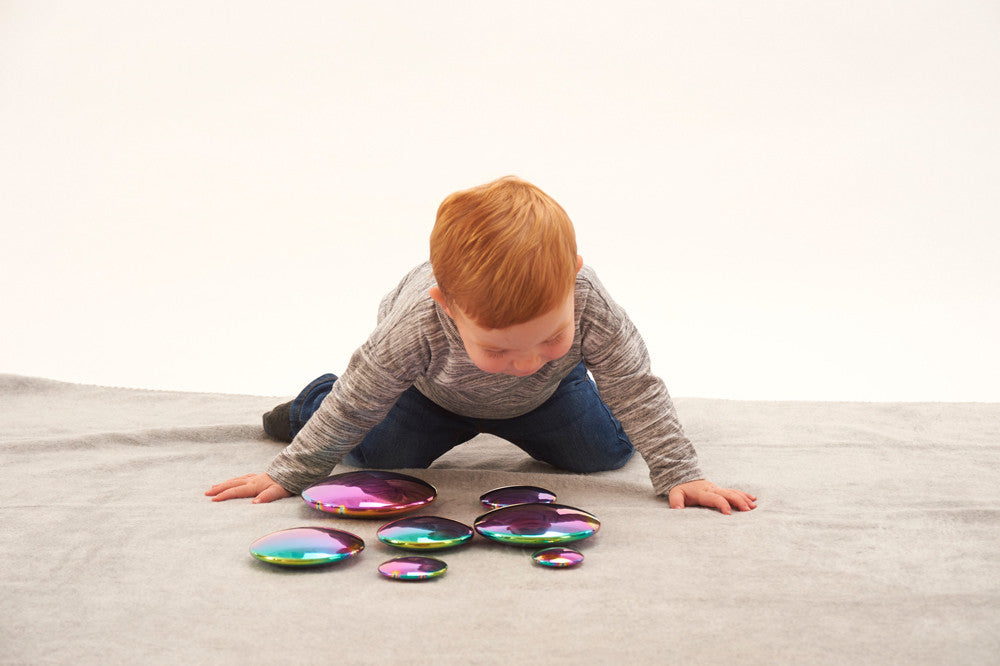 Sensory Reflective Colour Burst Buttons