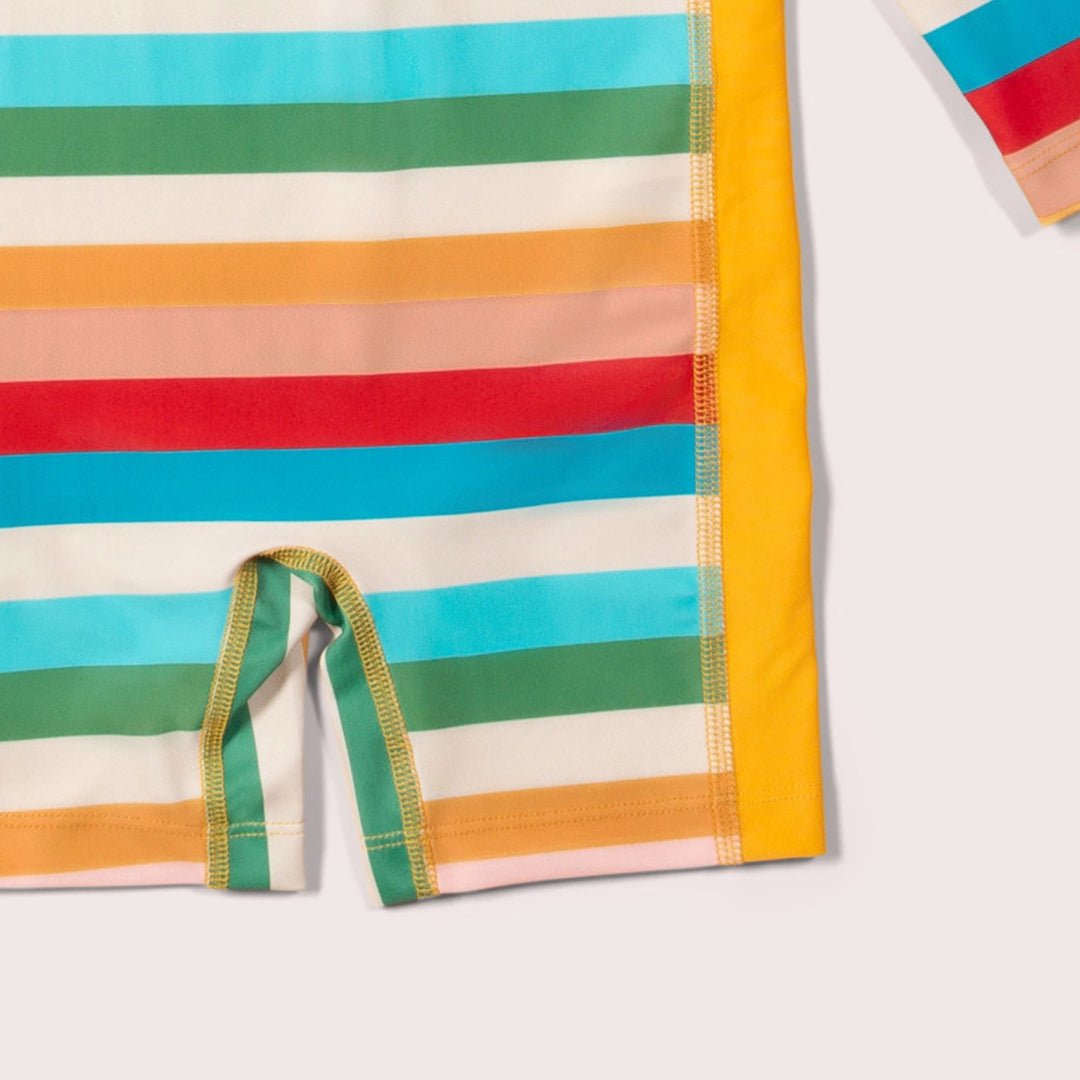 Little Green Radicals | Recycled Sunsafe Sunsuit - Rainbow