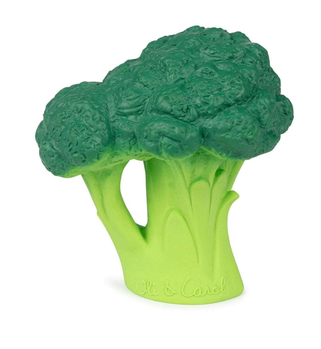 Natural Rubber Teether | Brucy the Broccoli