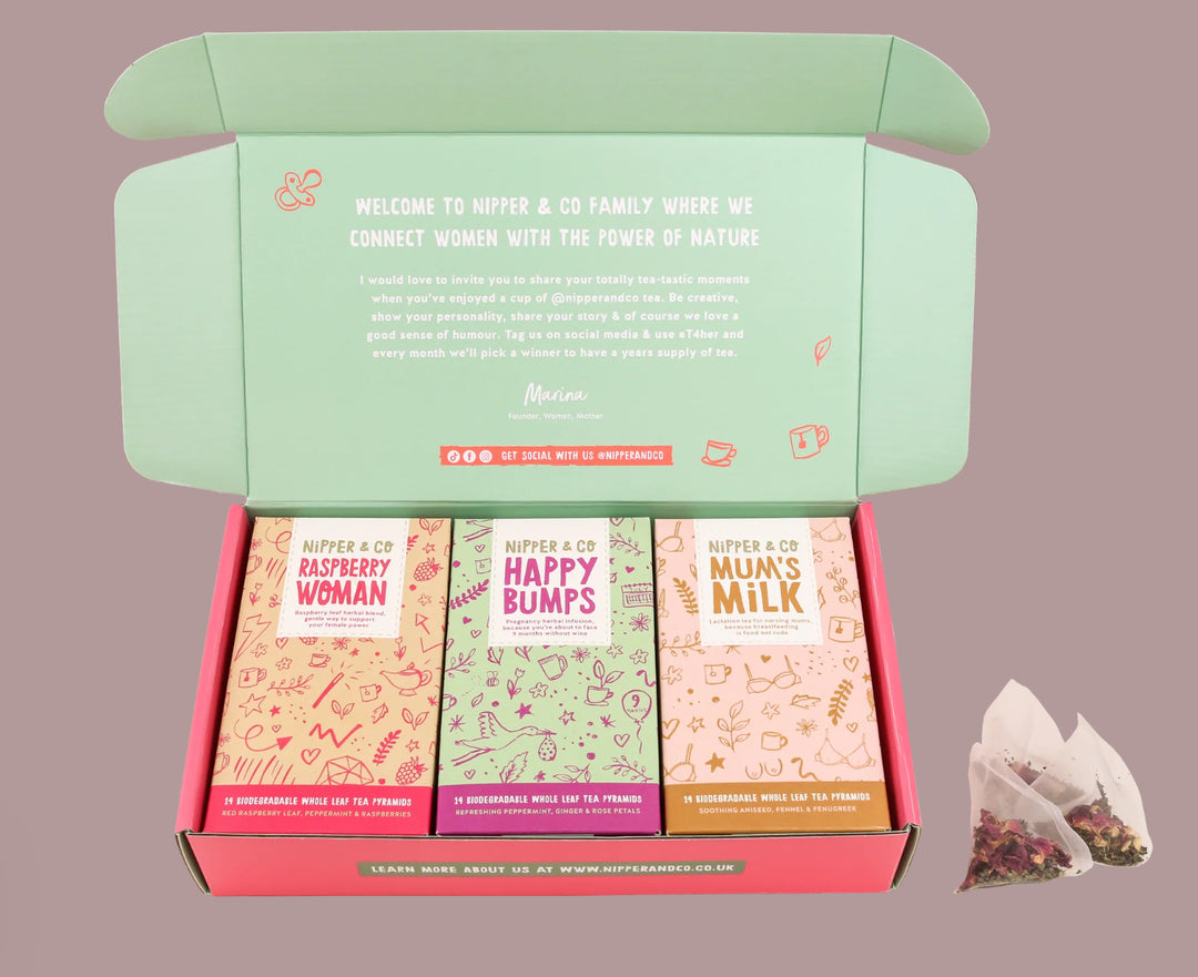 Nipper & Co Tea | From Bump To Bubba Gift Set