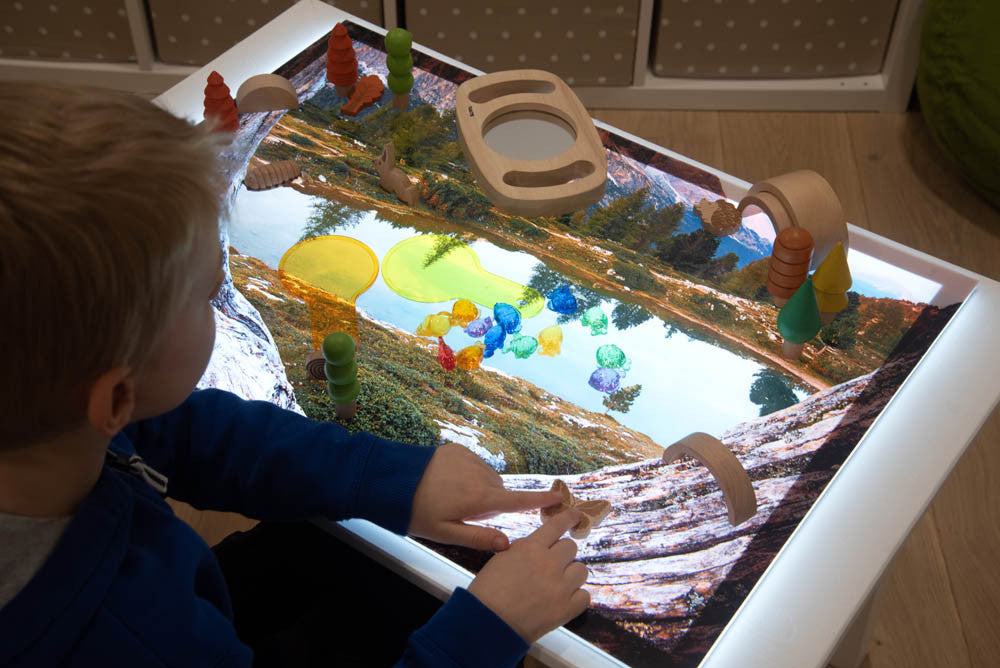 A2 Light Panel & Lake View Play Mat