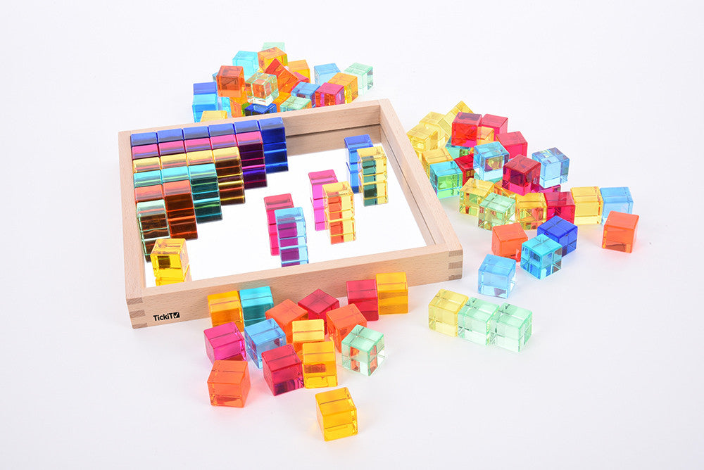 Gem Cube Mirror Tray