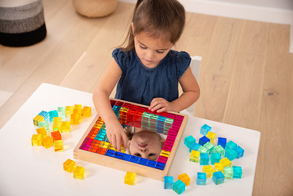 Gem Cube Mirror Tray