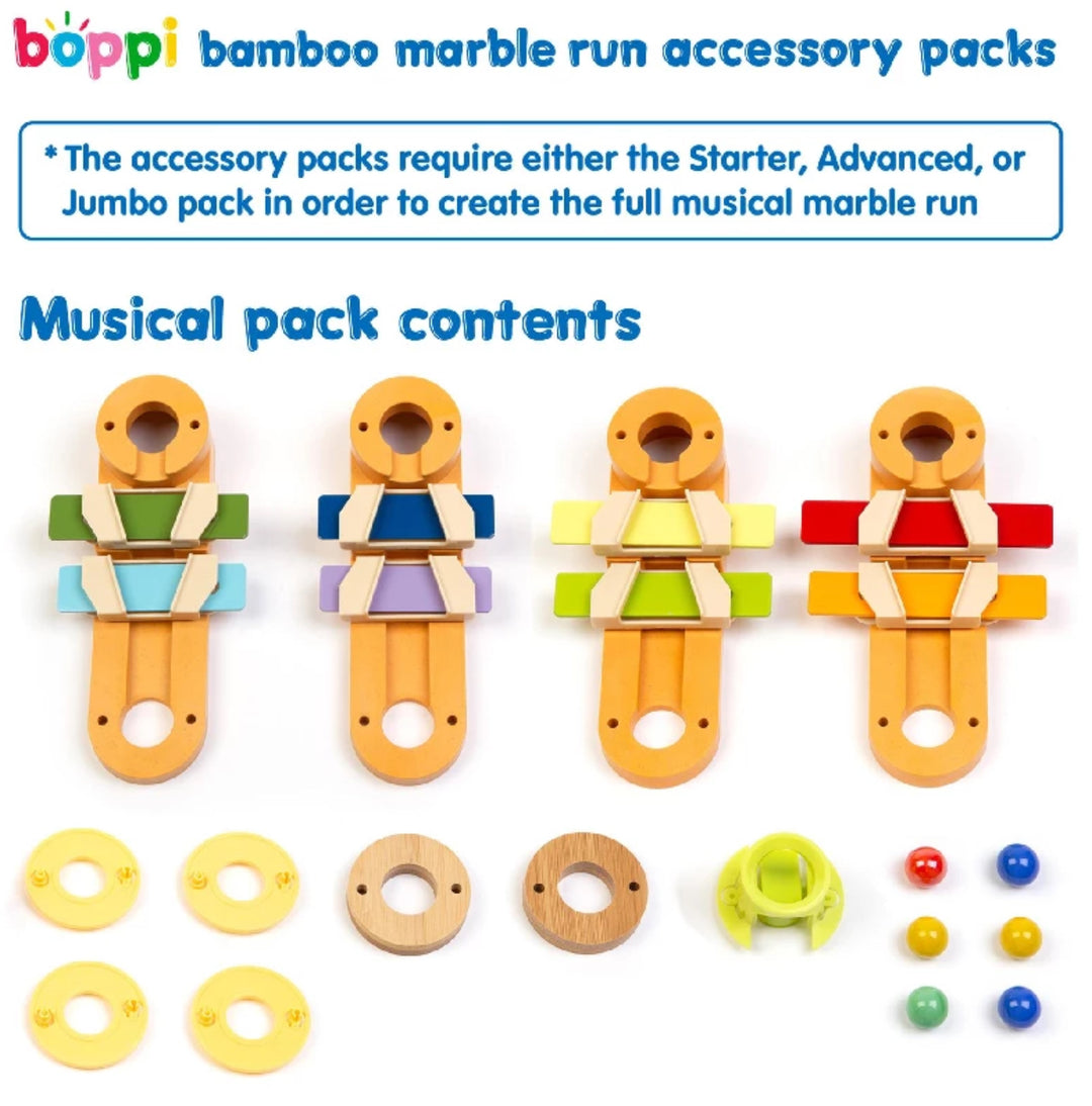 Bamboo Marble Run | Musical Expansion Pack