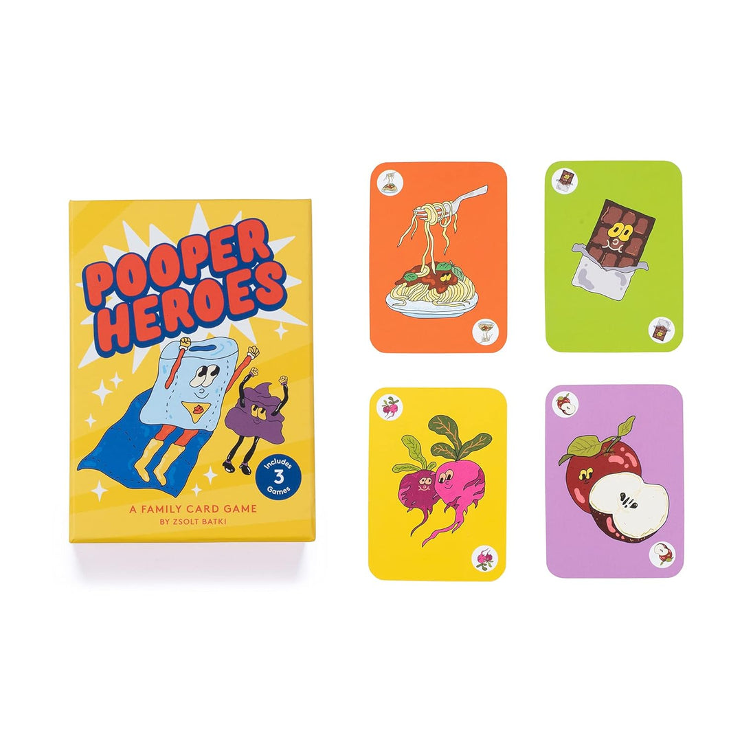 Pooper Heroes: A Family Card Game